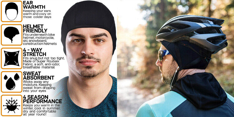 beanie under bike helmet